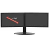 Dual Monitor Lift Stand Ergotron Neo Flex 62.2 cm Melns