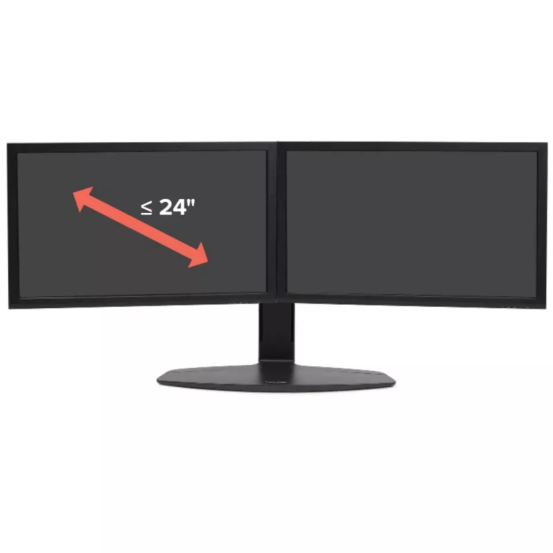 Dual Monitor Lift Stand Ergotron Neo Flex 62.2 cm Melns