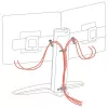 Dual Monitor Lift Stand Ergotron Neo Flex 62.2 cm Melns