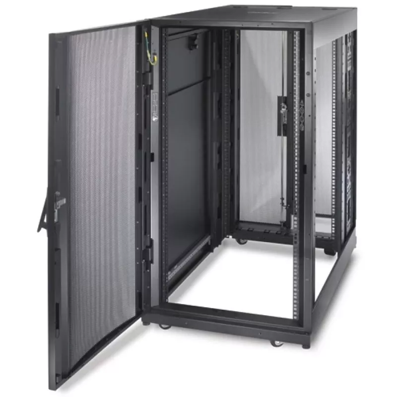 APC NetShelter SX, serveru plaukta korpuss, 24U, melns, 1198,5A x 600P x 1070D mm