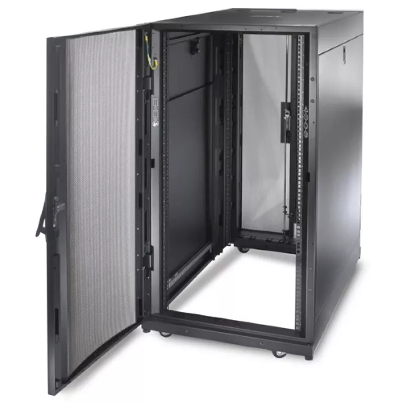 APC NetShelter SX, serveru plaukta korpuss, 24U, melns, 1198,5A x 600P x 1070D mm