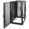 APC NetShelter SX, serveru plaukta korpuss, 24U, melns, 1198,5A x 600P x 1070D mm