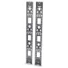 APC NetShelter SX, serveru plaukta korpuss, 24U, melns, 1198,5A x 600P x 1070D mm