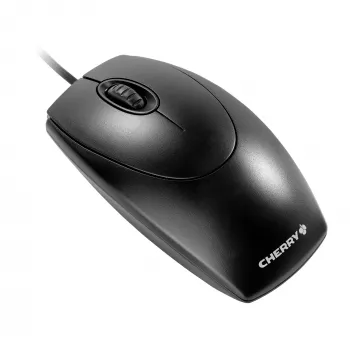 CHERRY WHEELpele OPTICAL vadu pele, melna, PS2/USB