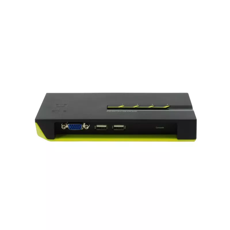 KVM slēdzis LevelOne 4 pieslēgvietu USB VGA KVM-0422