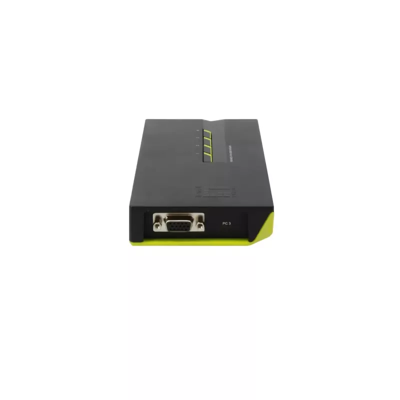 KVM slēdzis LevelOne 4 pieslēgvietu USB VGA KVM-0422