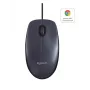 LOGITECH pele - B100 - optiskā - melna