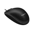 LOGITECH pele - B100 - optiskā - melna