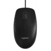 LOGITECH pele - B100 - optiskā - melna