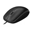 LOGITECH pele - B100 - optiskā - melna
