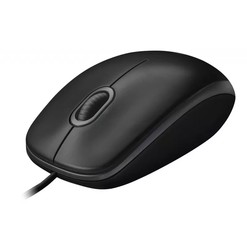 LOGITECH pele - B100 - optiskā - melna