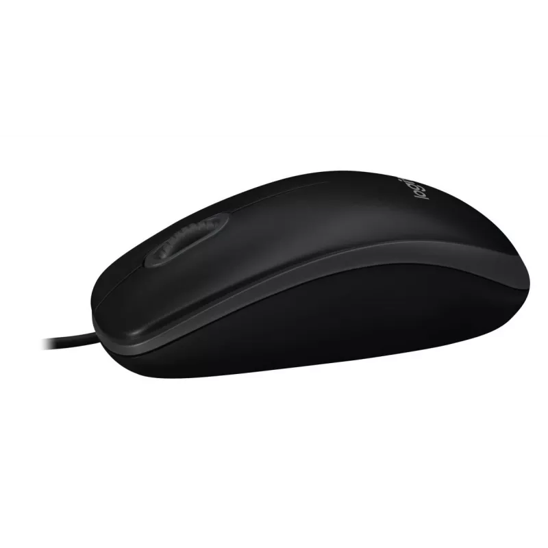 LOGITECH pele - B100 - optiskā - melna