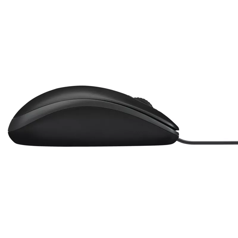 LOGITECH pele - B100 - optiskā - melna