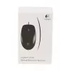 LOGITECH pele - B100 - optiskā - melna