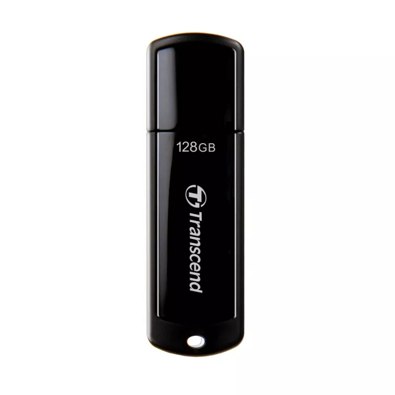 TRANSCEND Jetflash 700 - 128GB USB zibatmiņa - USB 3.0 - Melna