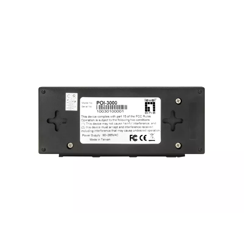 LevelOne Gigabit PoE inžektors, 802.3at/af PoE, 30W