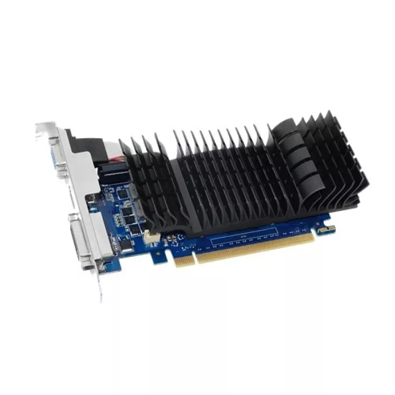 Videokarte ASUS GeForce GT 730, 2 GB GDDR5, 64 bitu, PCIe 2.0, pasīvā dzesēšana