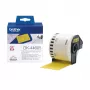 Brother DK-44605 printera etiķetes, dzeltenas