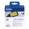 Brother DK-44605 printera etiķetes, dzeltenas