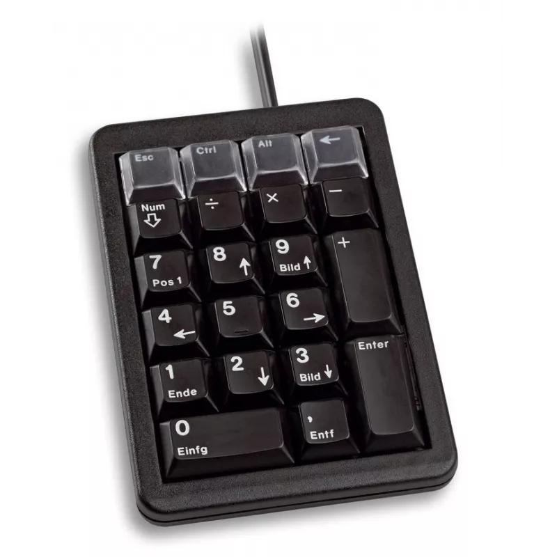 CHERRY G84-4700 cipartastatūra (laptopam/PC), USB, melna