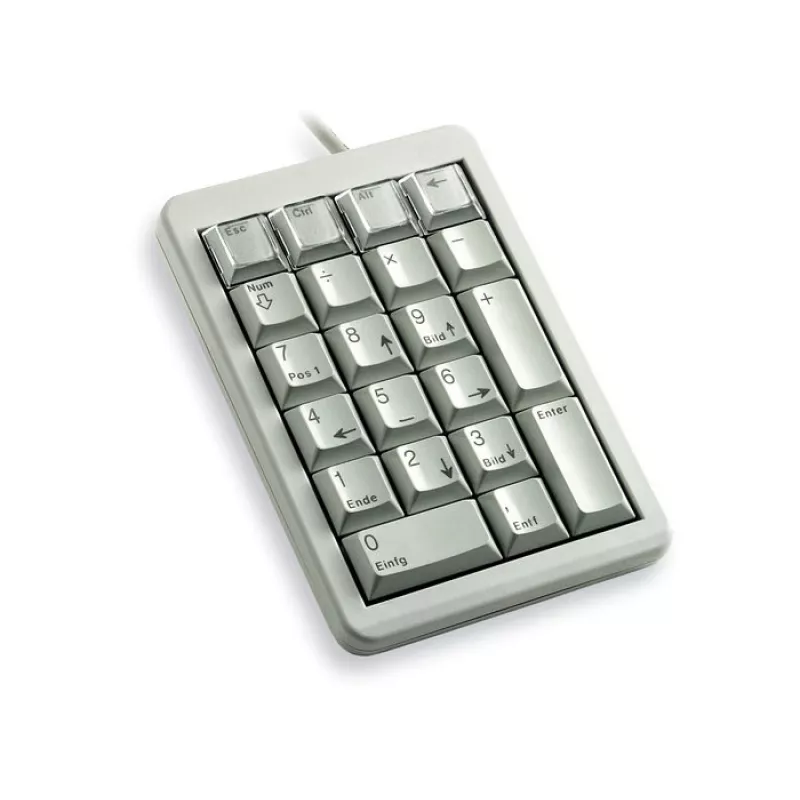 CHERRY G84-4700 cipartastatūra, klēpjdatoram/datoram, USB, pelēka