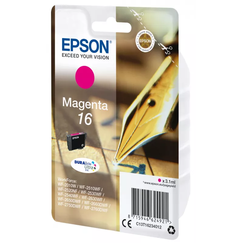 Epson pildspalvu un krustvārdu Singlepack fuksīna 16 DURABrite Ultra tinte
