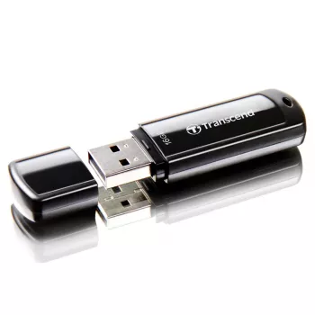 TRANSCEND Jetflash 700 - 16GB USB zibatmiņa - USB 3.0 - Melna