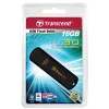 TRANSCEND Jetflash 700 - 16GB USB zibatmiņa - USB 3.0 - Melna