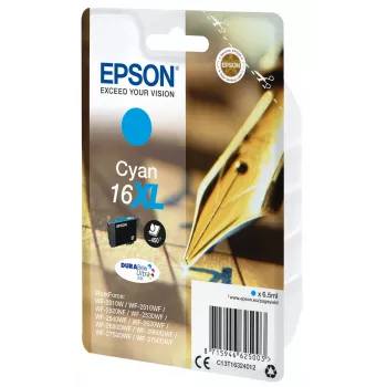 Epson pildspalva un krustvārdu mīkla vienas iepakojums ciāna 16XL DURABrite Ultra tinte