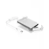 ICY BOX IB-AC703-C HDD/SSD korpuss, caurspīdīgs, balts, 2.5 collas