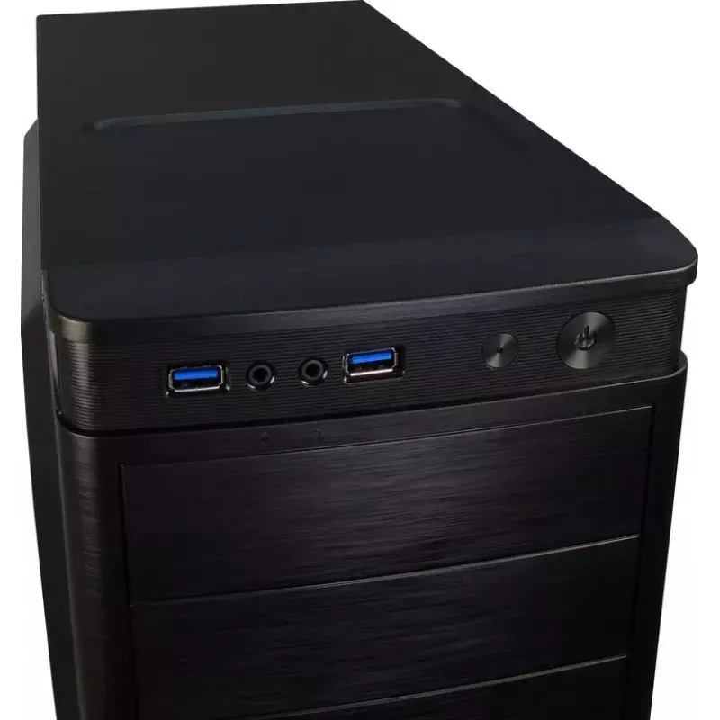 Datora korpuss Inter-Tech IT-5905 Midi Tower melns