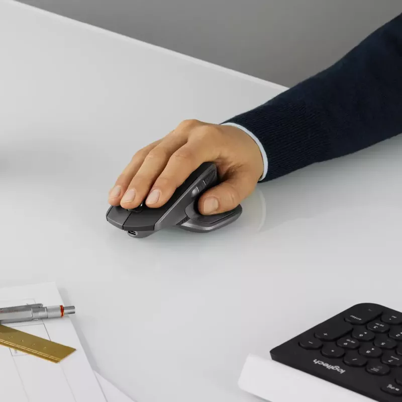 Pele Logitech MX Master 2S RF Wireless + Bluetooth