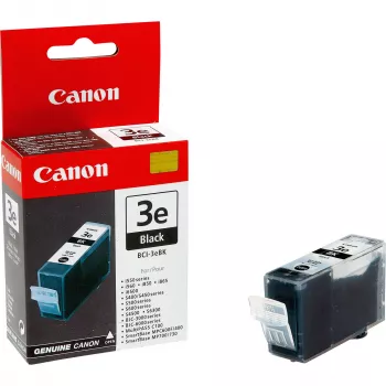 Canon BCI-3e BK melnā oriģinālā tintes kasetne