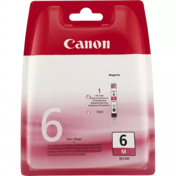 Tintes kasetne Canon BCI-6M 4707A002 fuksīna