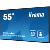iiyama LH5560UHS-B2AG Signage displejs Digitālā A-tāfele 138.7 cm (54.6 collas) LED Wi-Fi 500 cd/m² 4K Ultra HD Melns Iebūvēts procesors Android 11 24/7