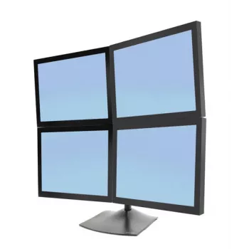 Monitora galda statīvs Ergotron DS Series DS100 Quad 61 cm Melns