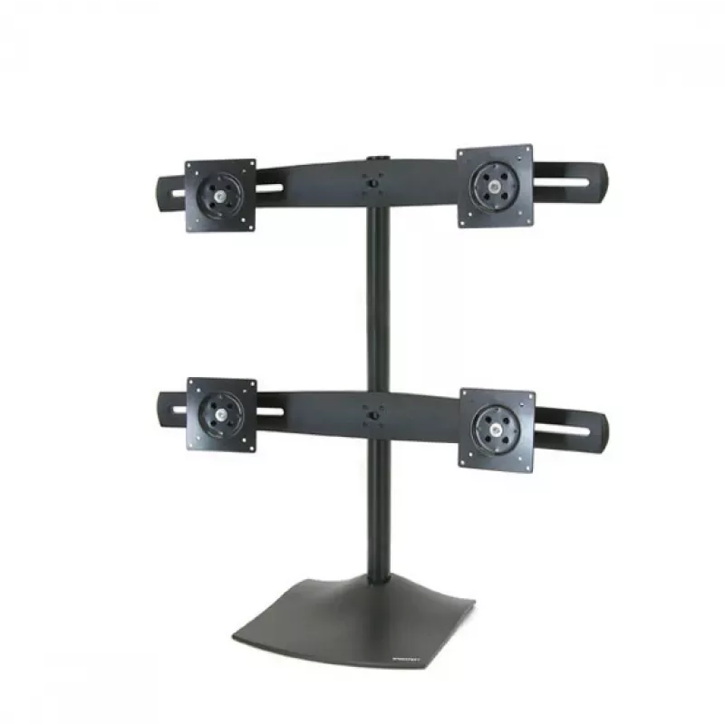 Monitora galda statīvs Ergotron DS Series DS100 Quad 61 cm Melns