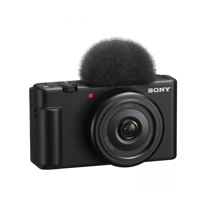 Sony ZV-1F 1 collas kompaktkamera 20,1 MP Exmor RS CMOS 5472 x 3648 pikseļi melna