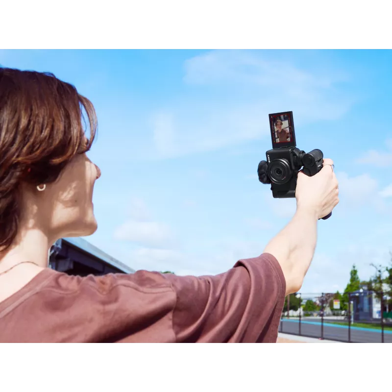 Sony ZV-1F 1 collas kompaktkamera 20,1 MP Exmor RS CMOS 5472 x 3648 pikseļi melna