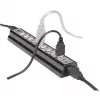 Manhattan USB-A 10 portu galda centrāle, 10x USB-A porti, 480 Mbps (USB 2.0), barošana caur USB vai ārēju barošanas avotu (nav iekļauts) lielākai pievienoto ierīču jaudai