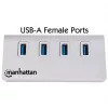 USB centrmezgls Manhattan USB-A 4-portu centrmezgls