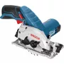 Bosch GKS 10.8 V-LI 8.5 cm Melna, Zila, Metāliska 1400 RPM