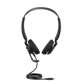 Jabra Engage 50 II - USB-C UC Stereo, vadu, birojam/zvanu centram, 65 g, austiņas, melna