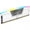 CORSAIR atmiņa 32GB DDR5 (2x16GB) DRAM 6000 MT/s CL30 atmiņas komplekts Vengeance RGB - balta
