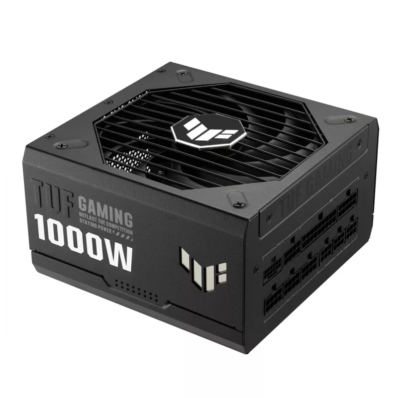 Barošanas bloks ASUS TUF Gaming 1000W Gold ATX 3.1 1000 W 80 PLUS Gold pilnībā modulārs melns, 135 mm ventilators