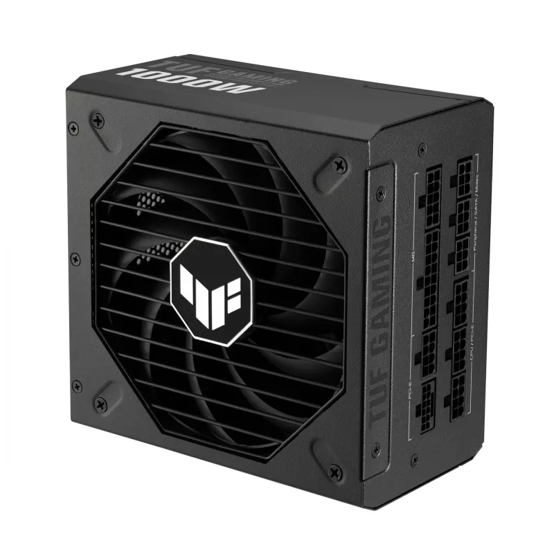 Barošanas bloks ASUS TUF Gaming 1000W Gold ATX 3.1 1000 W 80 PLUS Gold pilnībā modulārs melns, 135 mm ventilators