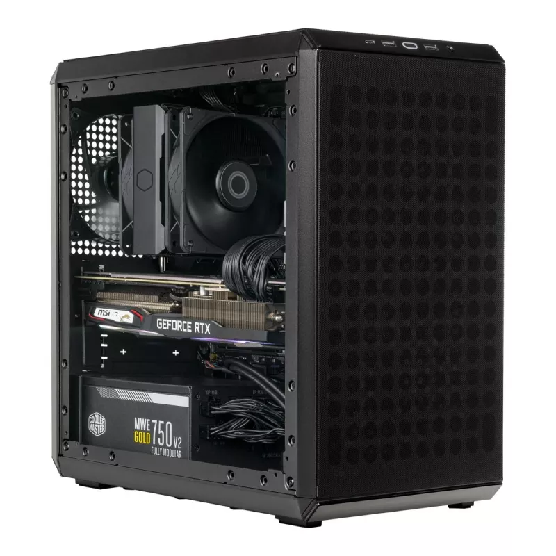 COOLER MASTER CPU korpuss Masterbox Q300L V2 Melns