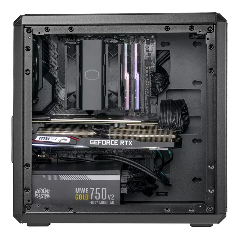 COOLER MASTER CPU korpuss Masterbox Q300L V2 Melns