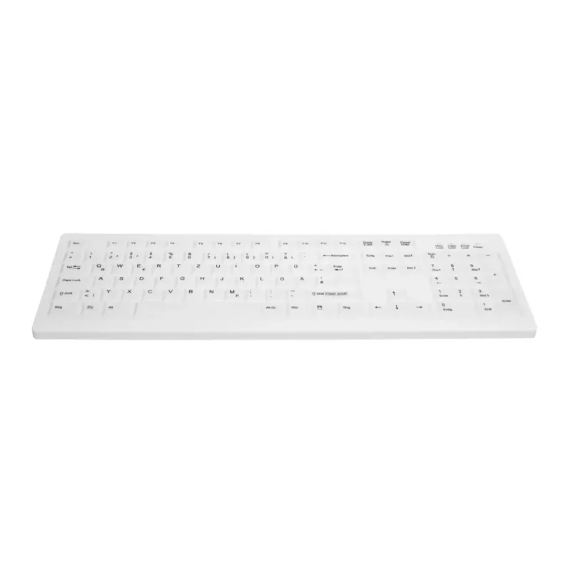 Contour Design Active Key AK-C8100F-FUS-W/GE tastatūra Medicīnas RF bezvadu QWERTZ vācu balta