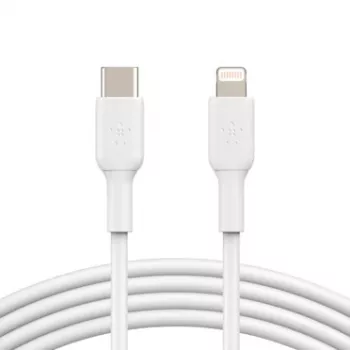 BELKIN Lightning uz USB-C kabelis 1m Balts